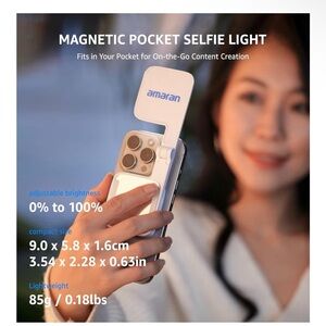 Amaran Go MagSafe Compatible Light NWT